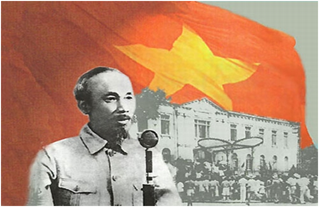 Hồ Chí Minh là vị lãnh tụ vĩ đại của dân tộc là người anh hùng giải phóng dân tộc Việt Nam